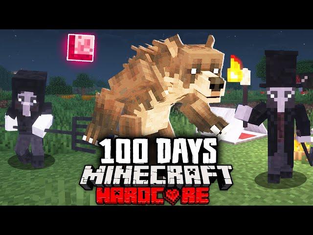 I Survived 100 Days as a WEREWOLF in Minecraft Hardcore