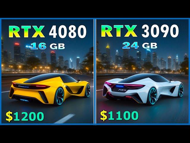 RTX 4080 vs RTX 3090 - quick comparison in 50 games at 4K max settings