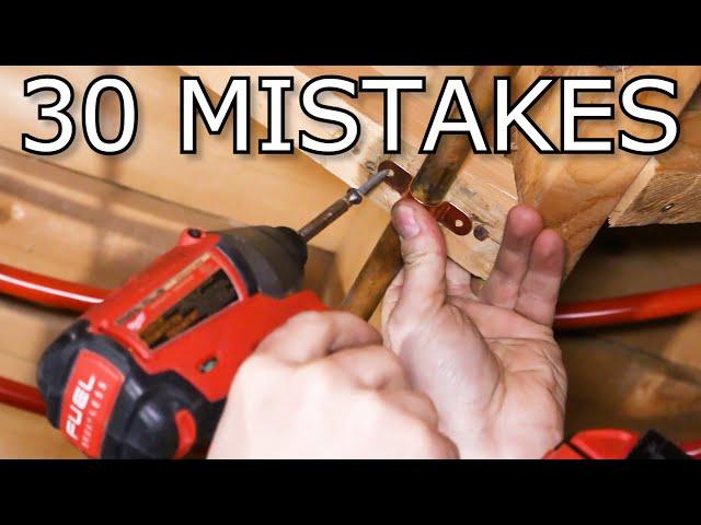 The ULTIMATE Plumbing Mistakes Guide (30 Mistakes And How To Fix Them) | GOT2LEARN