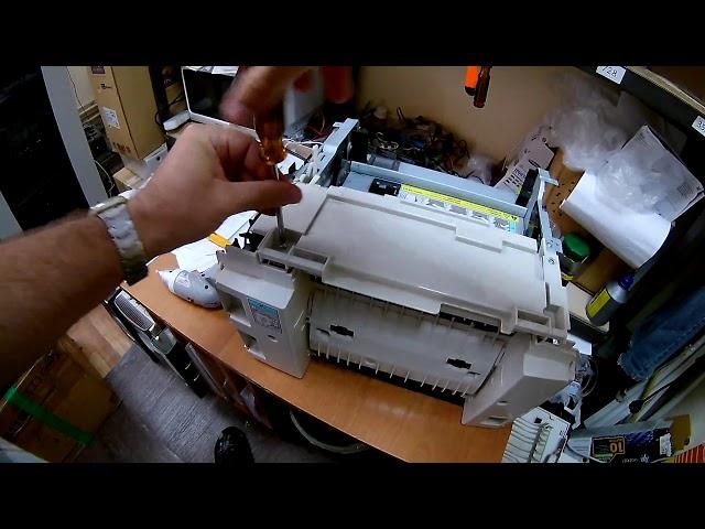 Repair Canon i-sensys mf4100 series mf4120 / mf4140 / mf4150 Removing Fixing Film Unit