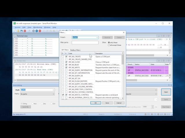 Serial Port Analyzer - Analyze Serial port with COM Port Monitor software