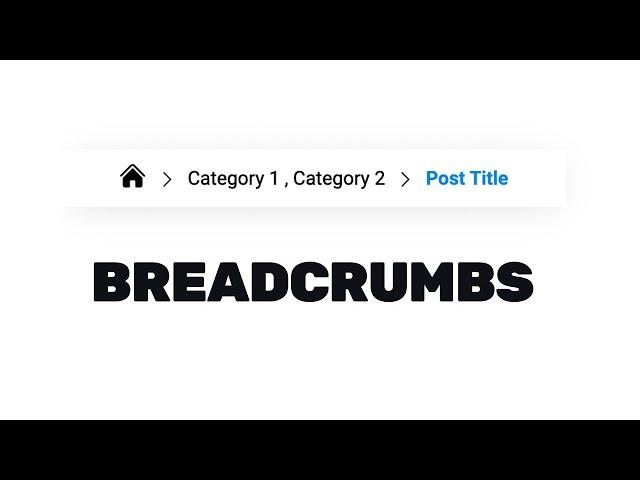 How To Design Breadcrumbs For Your Website Using HTML & CSS