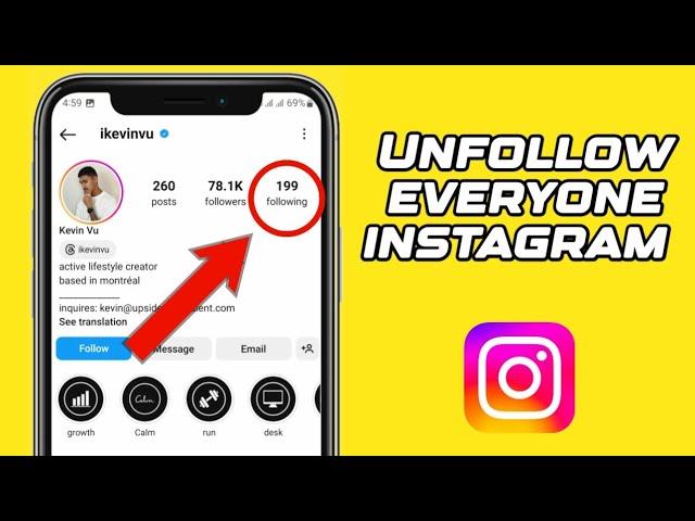 How To Unfollow Everyone On Instagram At Once (NEW WAY 2024)