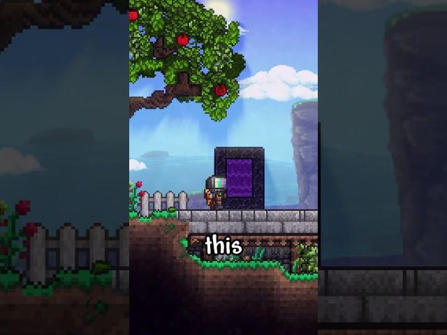 Quick Nether Portal Building Tips in Terraria #terraria