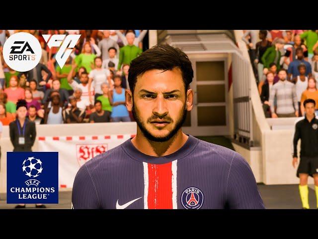 EA Sports FC 25 - VFB Stuttgart Vs. PSG - UEFA Champions League 24/25 Group Stage | Full Match