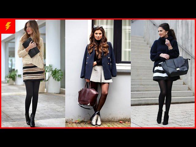 How to Wear Black Tights to Look Fabulous