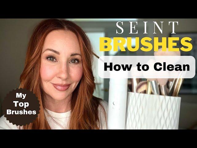 Seint Brushes: How to Clean ANY Makeup Brush for Longevity