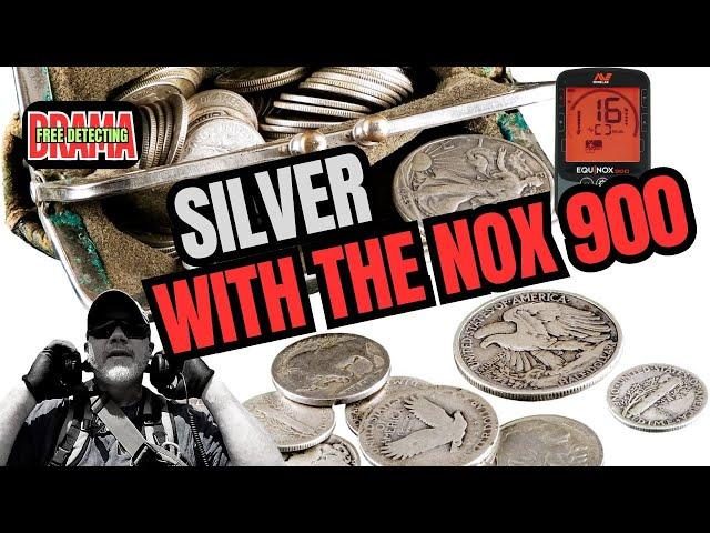 Equinox 900 Silver Coin Setup - Cherry Picking For Silver Coins!