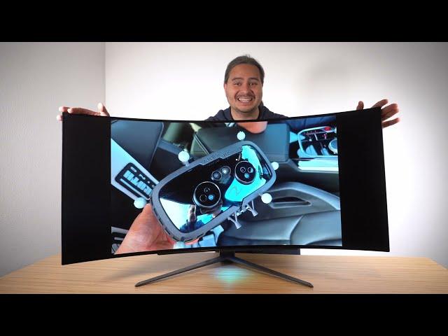 LG 45GR95QE - 45 Zoll Curved OLED Gaming Monitor mit 240Hz im Test