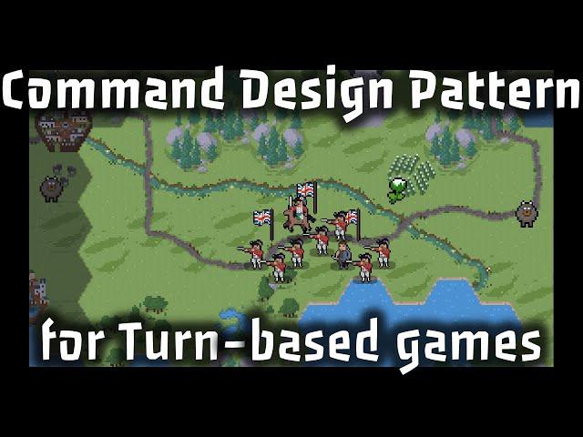 Command Design Pattern For Turn-Based Strategy Games - Unity tutorial