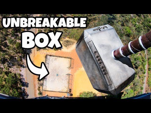 THOR’S HAMMER Vs. UNBREAKABLE BOX from 45m!