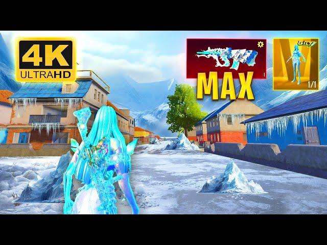 New GLACIER in 4K Ultra HDR Graphics  BGMI PUBG MOBILE