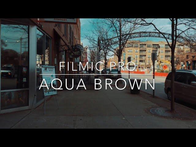 Aqua Brown Coronado LUT ShotCut Free 4K Video editor