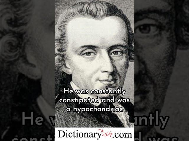 Immanuel Kant Trivia  (part 1) #shorts #ImmanuelKant #Philosophy