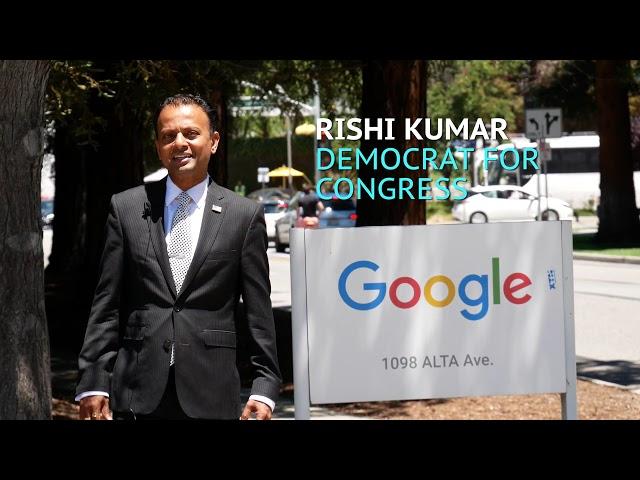 Rishi speaks about his tech background (Tagged Google)