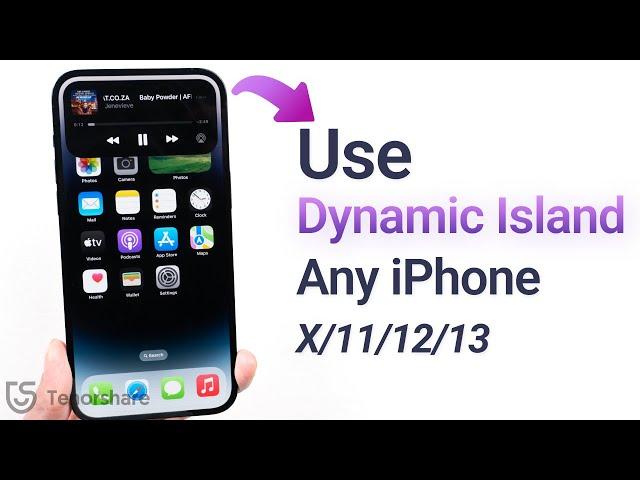 How to Install Dynamic Island on Any iPhone X/11/12/13