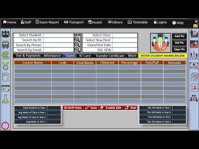 #4 How to Make Marksheet in Excel in Hindi || School Manager in Excel 2021