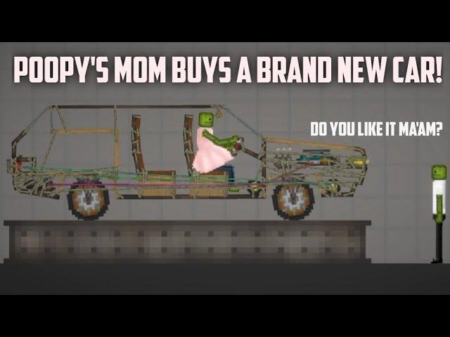 POOPY'S MOM BUYS A BRAND NEW CAR | MELON PLAYGROUND