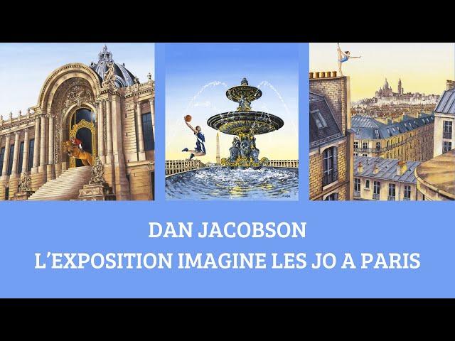 JO de PARIS 2024 : L'Exposition de Dan Jacobson à MERS-LES-BAINS - Week end en Normandie -Episode 3