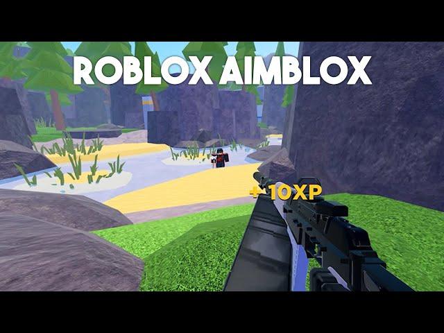 This Game Is Better then Arsenal.... (Roblox Aimblox)