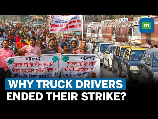 Truck Drivers' Strike Ends After Centre-AIMTC Meet | Why Did They Protest?