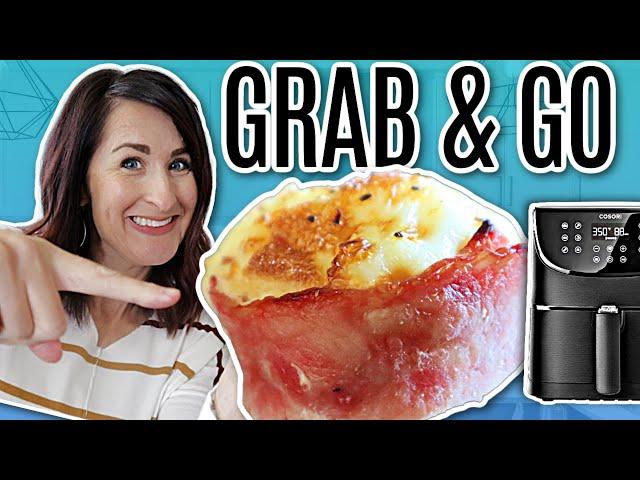 5 EASY & TASTY Grab and Go Air Fryer Recipes for BREAKFAST → What to Make in Your Air Fryer