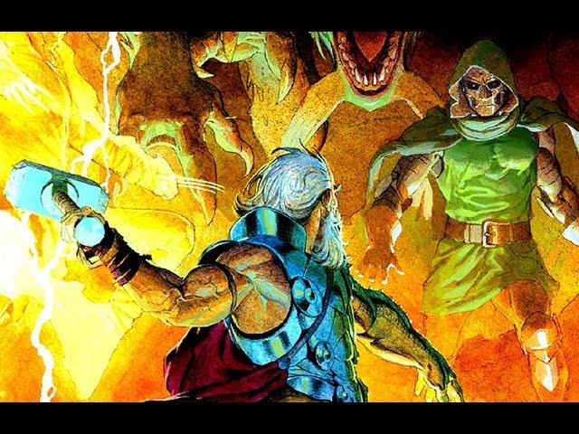 Phoenix Powered KING THOR Defeats Godly Doctor Doom