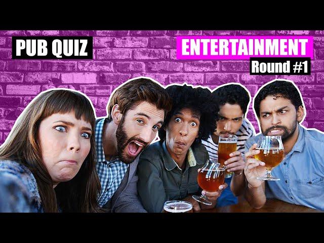 Pub Quiz - Tv/Film Entertainment Knowledge Round #1