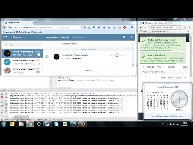 Best Pump Bot for Bittrex and Binance (Bot 2 and 3) Free Trial (AutoTrading. Binance after May 2018)