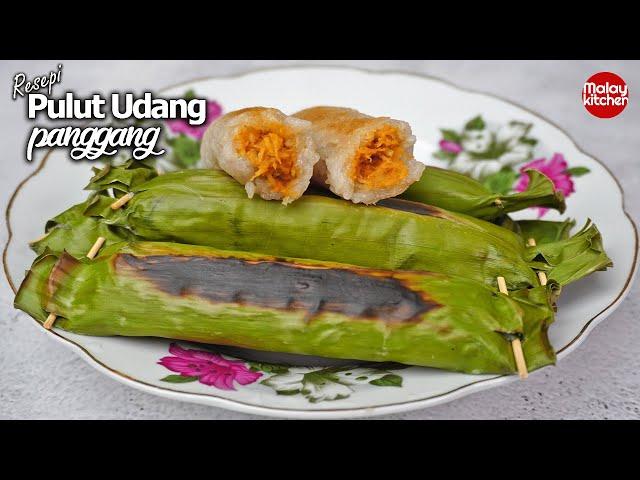 pulut udang panggang versi kampung homemade kegemaran ramai sedap dari beli dekat kedai