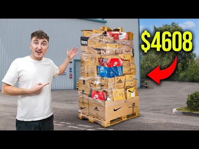 I Bought a Sneaker Return Pallet Worth $4608.68