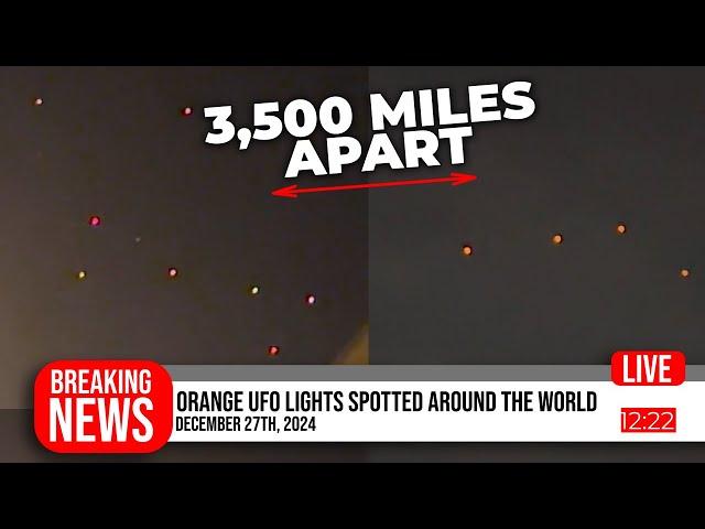 Orange Orbs Appearing ALL OVER THE WORLDAlien UFO Drones, Plasmoids, UAP, New UFO Sightings