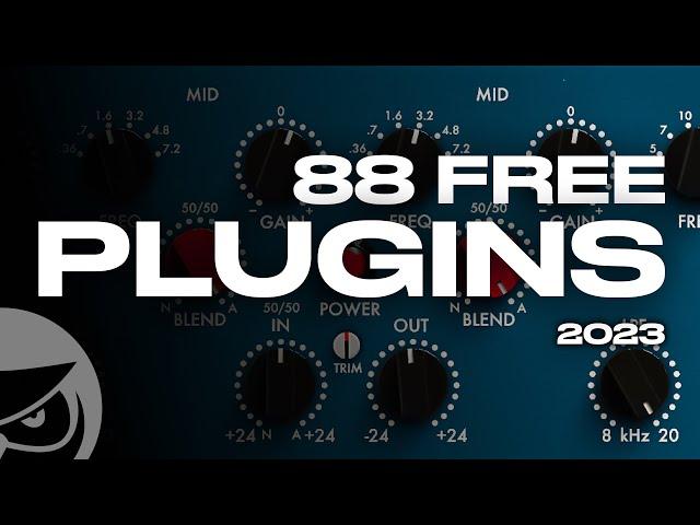 Top 88 Free Mixing Plugins in 2023