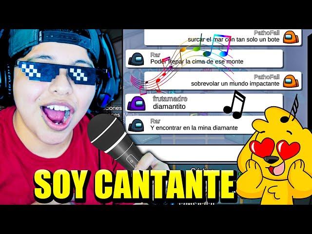 AMONG US PERO SOY CANTANTE  | Cantamos canciones de MIKECRACK | Pathofail