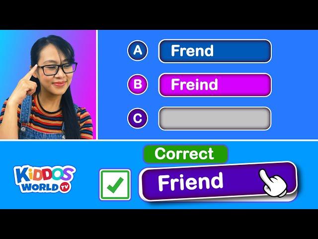 Commonly Misspelled Words - English Spelling Quiz - Learn Spelling with Miss V