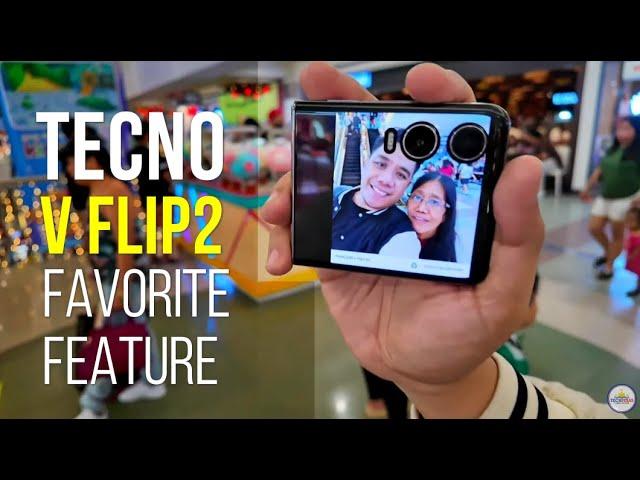 TECNO Phantom V Flip 2 Favorite Feature: Cover Screen Video Recording