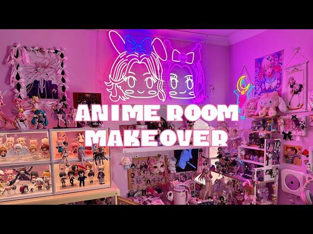 Anime Room Makeover˚.༘⋆ Declutter, Unboxing & Room Tour!