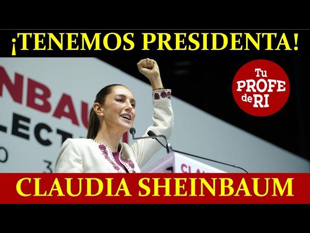 CLAUDIA SHEINBAUM, PRIMERA PRESIDENTA DE MÉXICO  |  TOMA DE PROTESTA