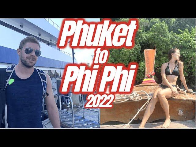 From Phuket to Phi Phi Island  Thailand Travel Vlog - We took the ferry from Phuket to Koh Phi Phi