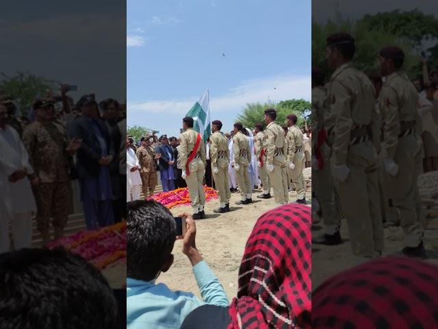 Tribute at Shaheed Pak Army (Khan Muhammad) #shorts