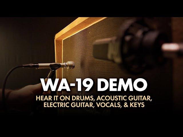 WA-19 Dynamic Studio Mic Demo | Hear It On Drums, Vocals, Acoustic Guitar, Electric Guitar, Keys