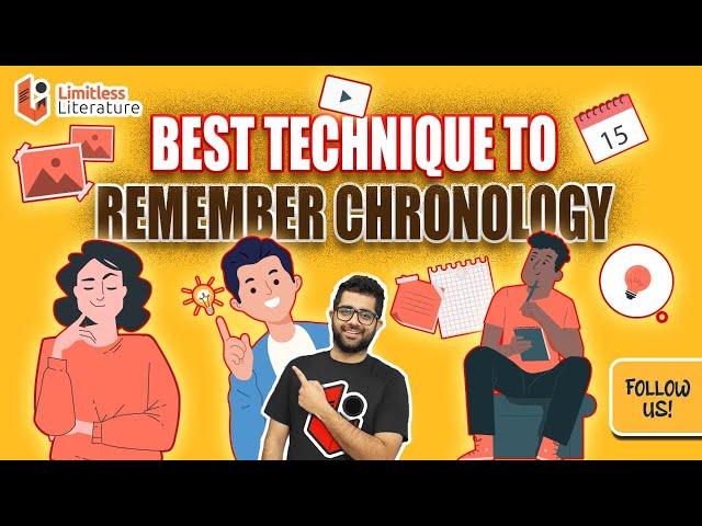 Best Technique To Start Learning Chronology For English Literature UGC-NET Exam