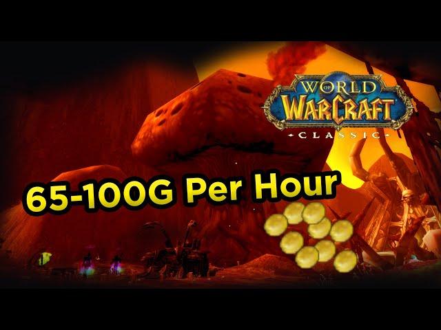 65-100 Gold Per Hour!!! - WoW Classic (1.13.2)