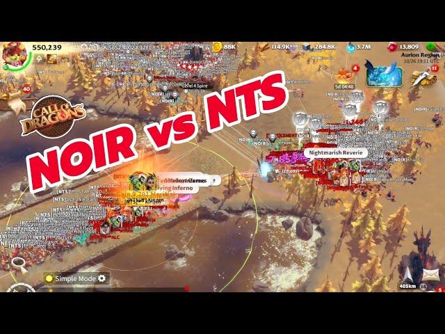 call of dragons - NTS vs Noir Bridge fight | who won???