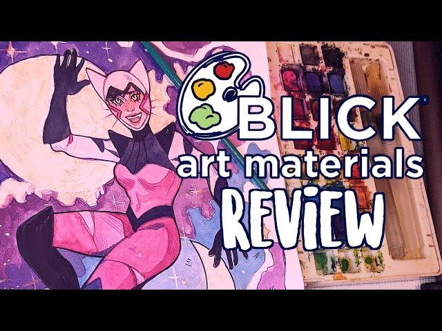 Drawing Catra And Testing Out Blick Art Products | Blick Art Materials Review