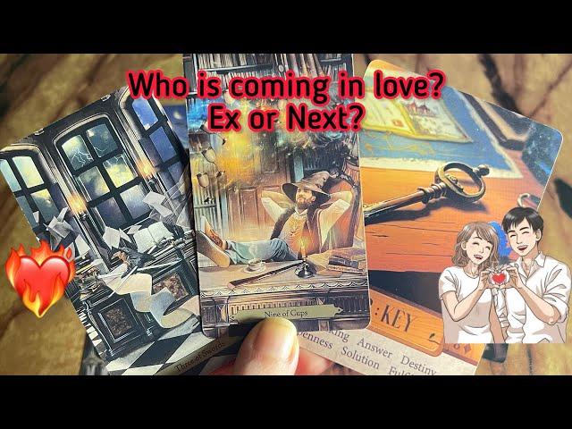Who is coming in love? Ex or Next?️‍ Hindi tarot card reading | Timeless | Love tarot reader
