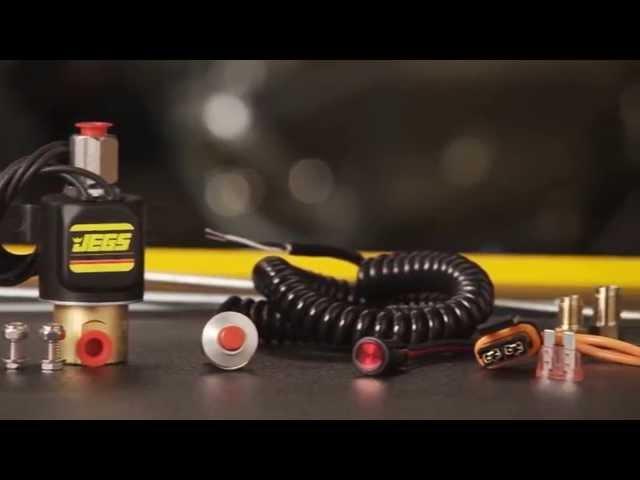 JEGS Stage Control Solenoid, Switch, Light and Fuse Kit With Kenny Wallace