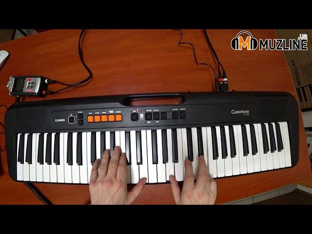 CASIO CT-S100 Обзор/Демонстрация/Распаковка/Overview/Demonstration/Midi/Unpacking/Casiotone