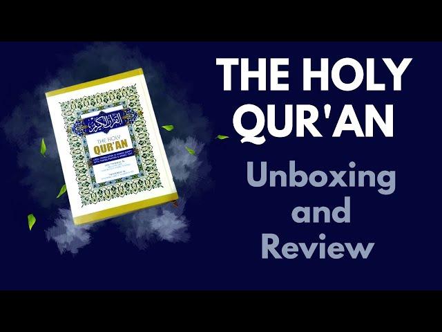 The Holy Quran | Unboxing and Review of Holy Quran | Easy Language (Roman English) | Quran Tafseer