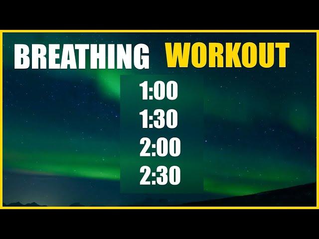 EASY 4 rounds of Wim Hof Breathing to overcome 2 minutes retention + OM MANTRA ॐ